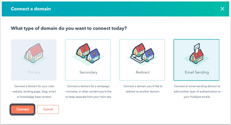 connect-email-sending-domain