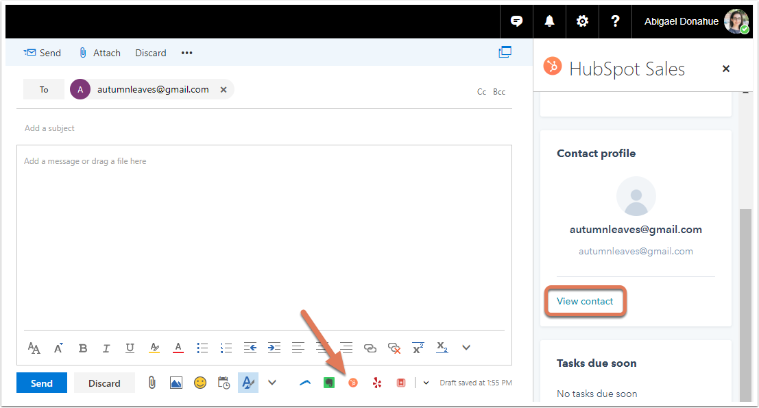 hubspot for outlook 365 add-on for mac