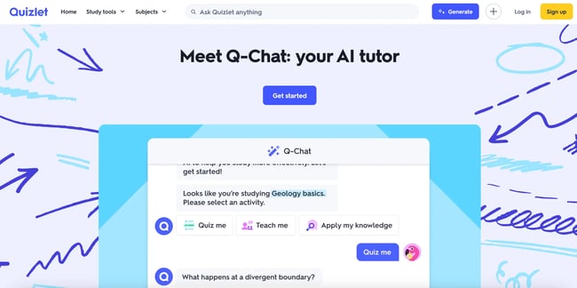 ChatGPT integration: Quizlet 