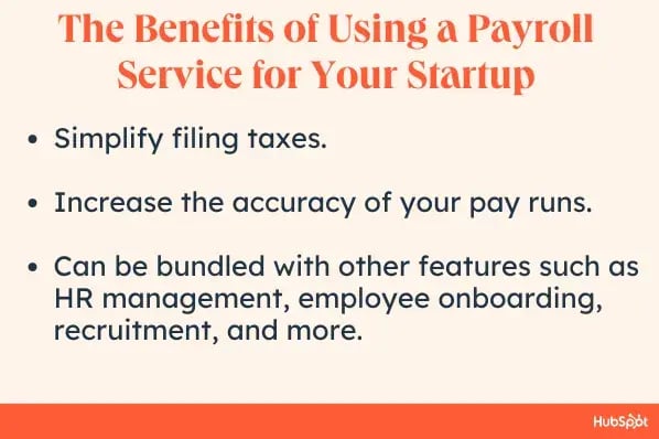 benefits of payroll services for startups