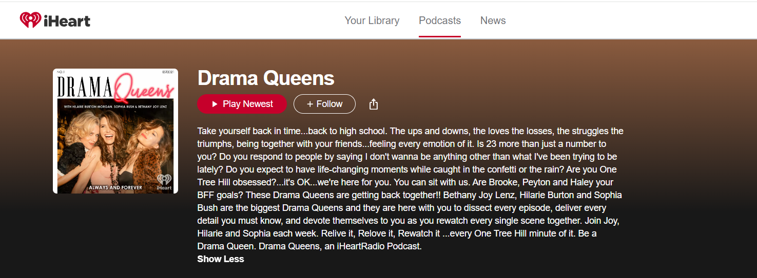 Drama Queens podcast