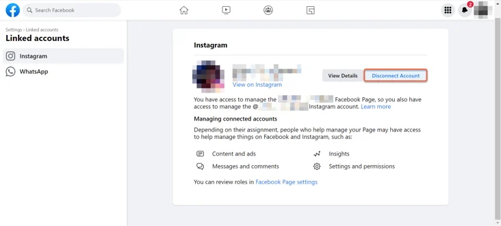 How to Link Your Instagram Account and Facebook Page