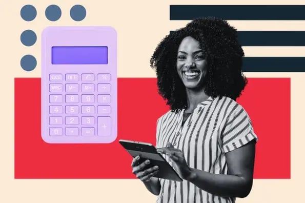 woman learns what are kpis in sales and calculates them 