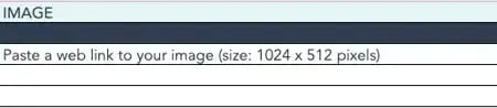 Screenshot showing how to document an image in a social media calendar template