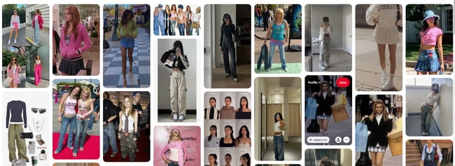 Y2K fashion on Pinterest