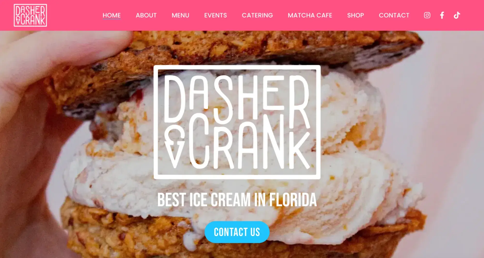 3d website, dasher & crank