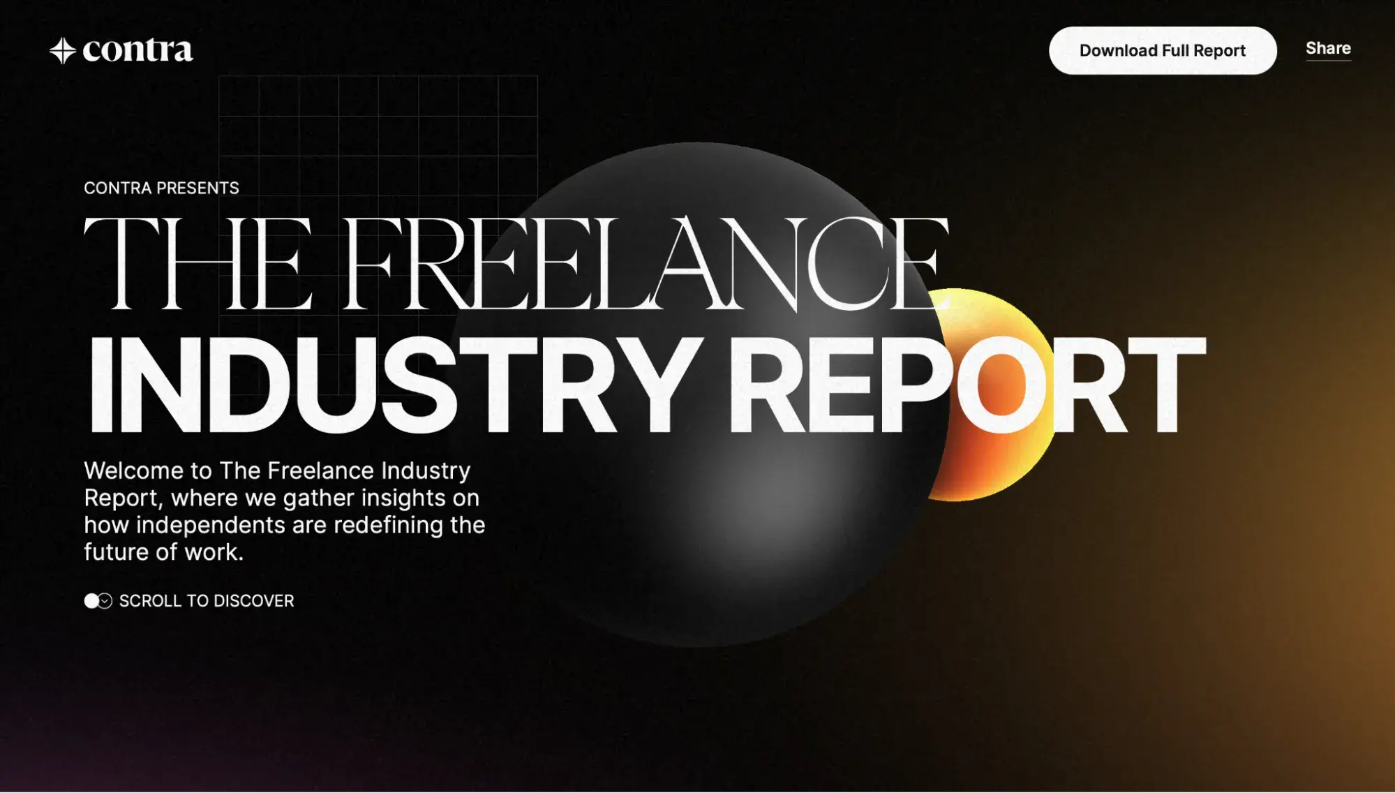 3d web design, freelance industry report