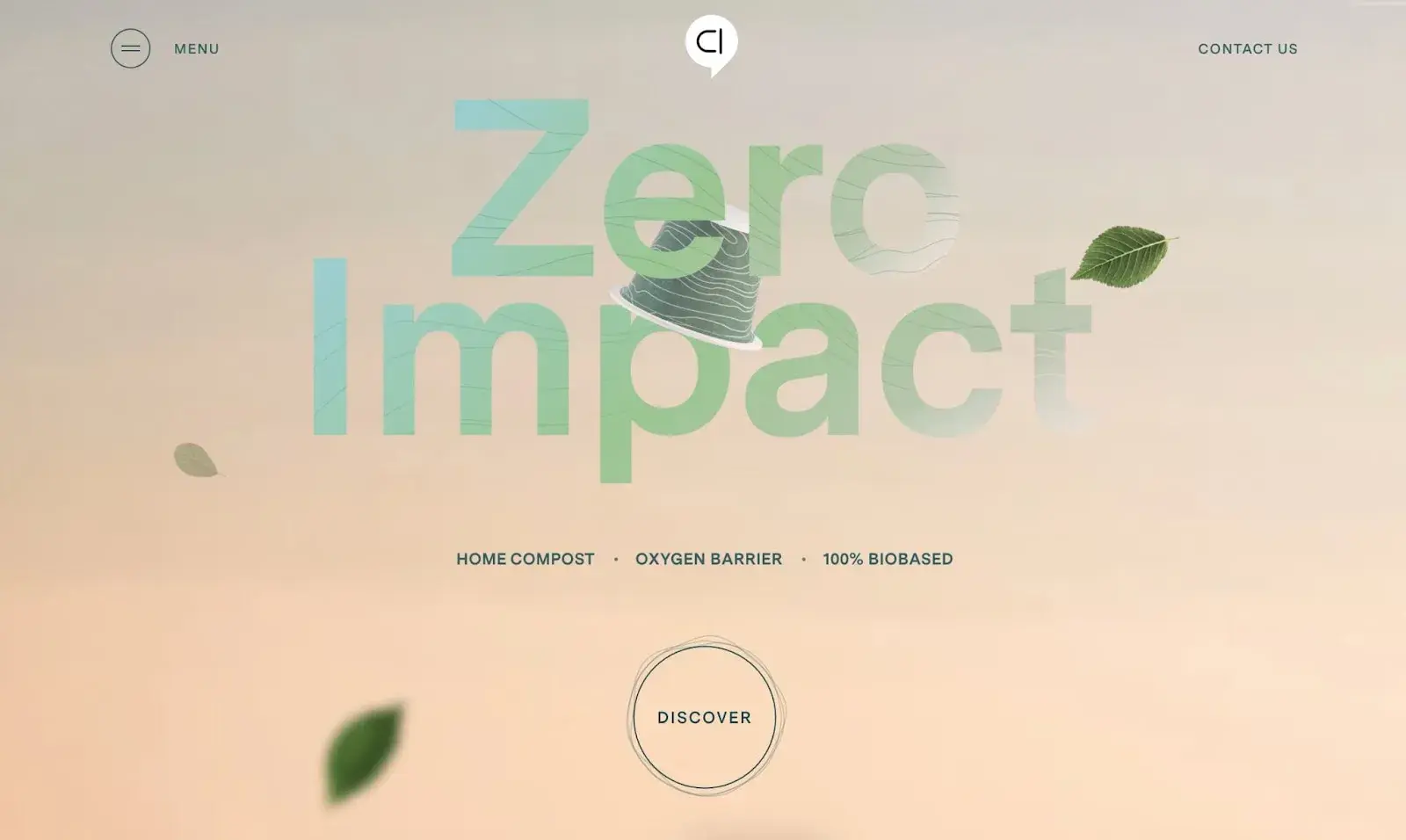 3d web design, capsul’in zero impact