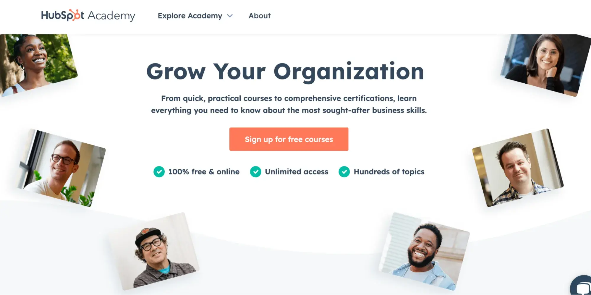 hubspot academy example