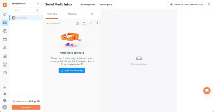 Agorapulse Social Media Calendar