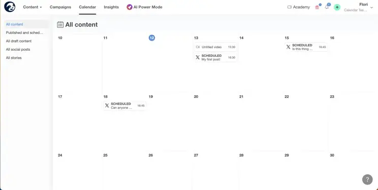 storychief calendar example