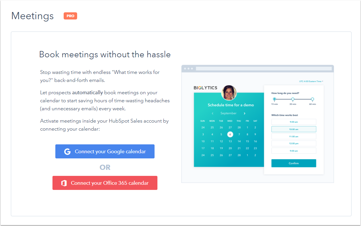 When prompted, click Allow to give the meetings tool access to your calendar .