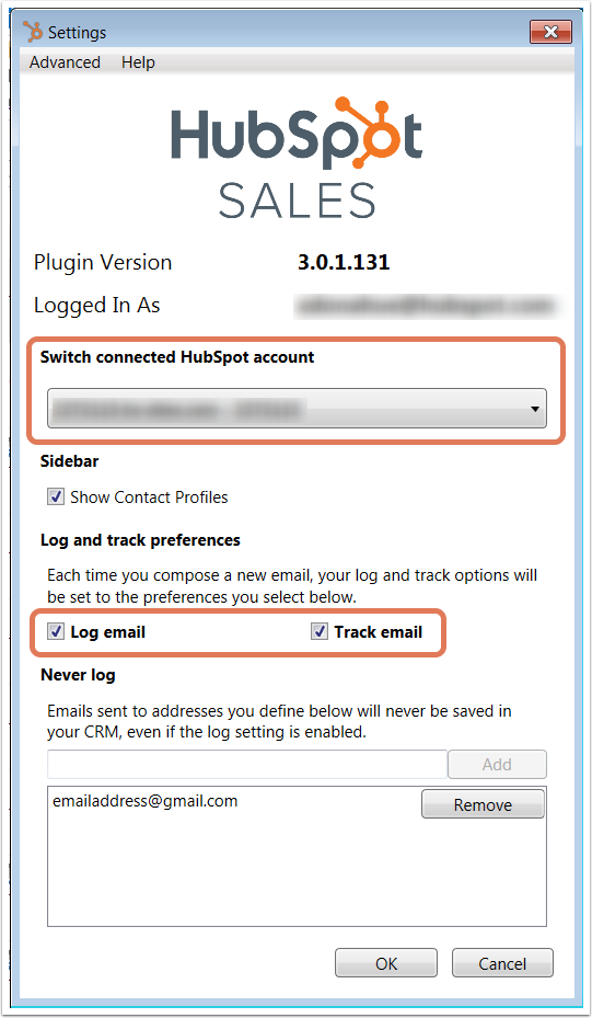 remove hubspot from outlook
