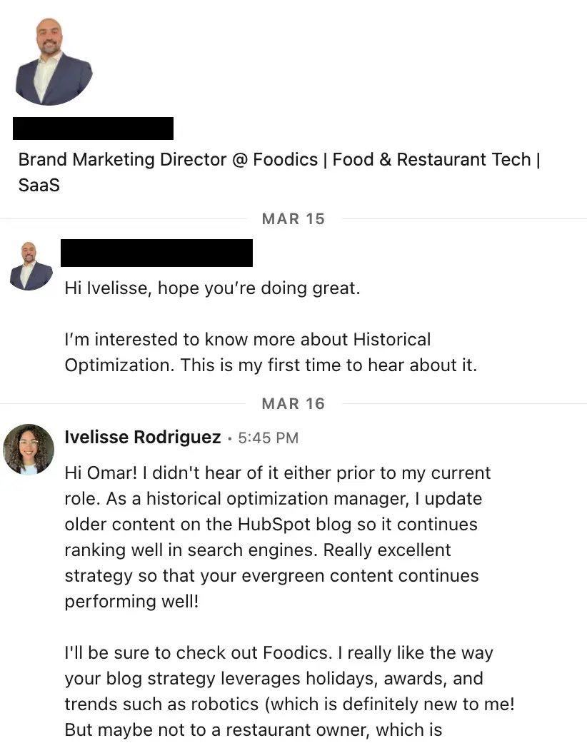 linkedin marketing strategy, foodics