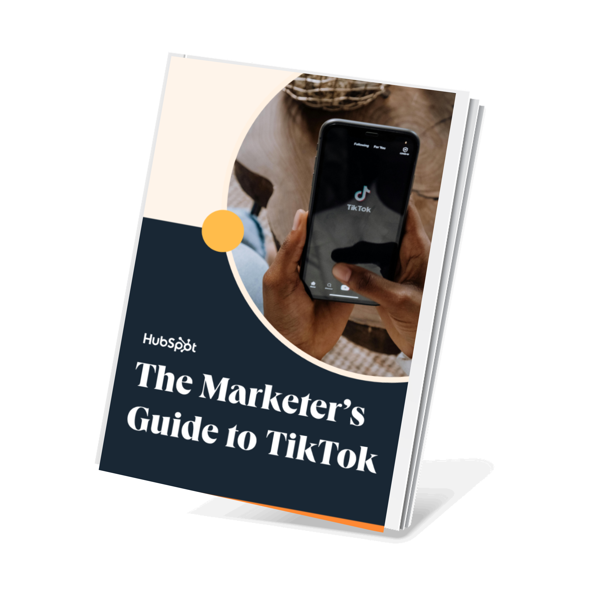 _ebook cover -  marketers guide to tiktok