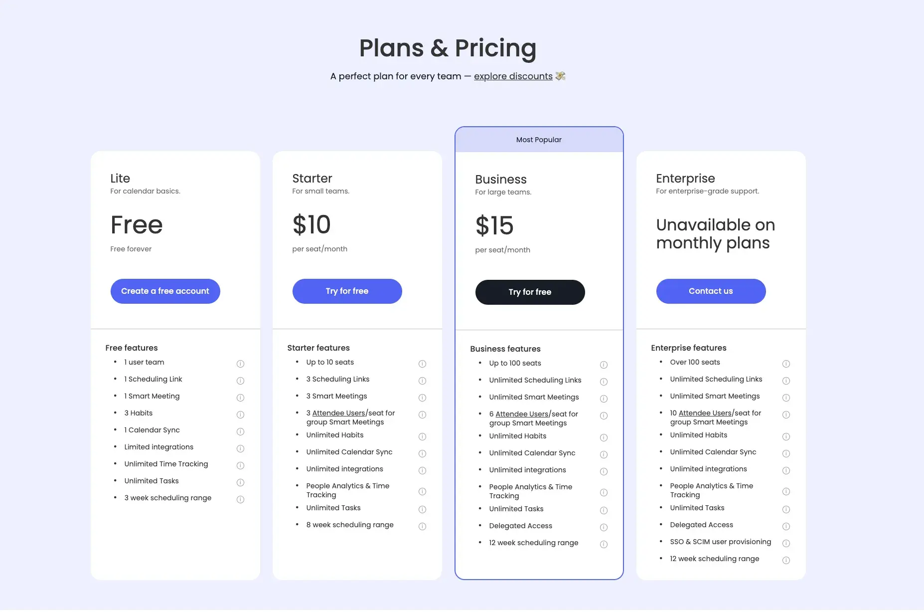 AI scheduling assistant: Reclaim.ai pricing