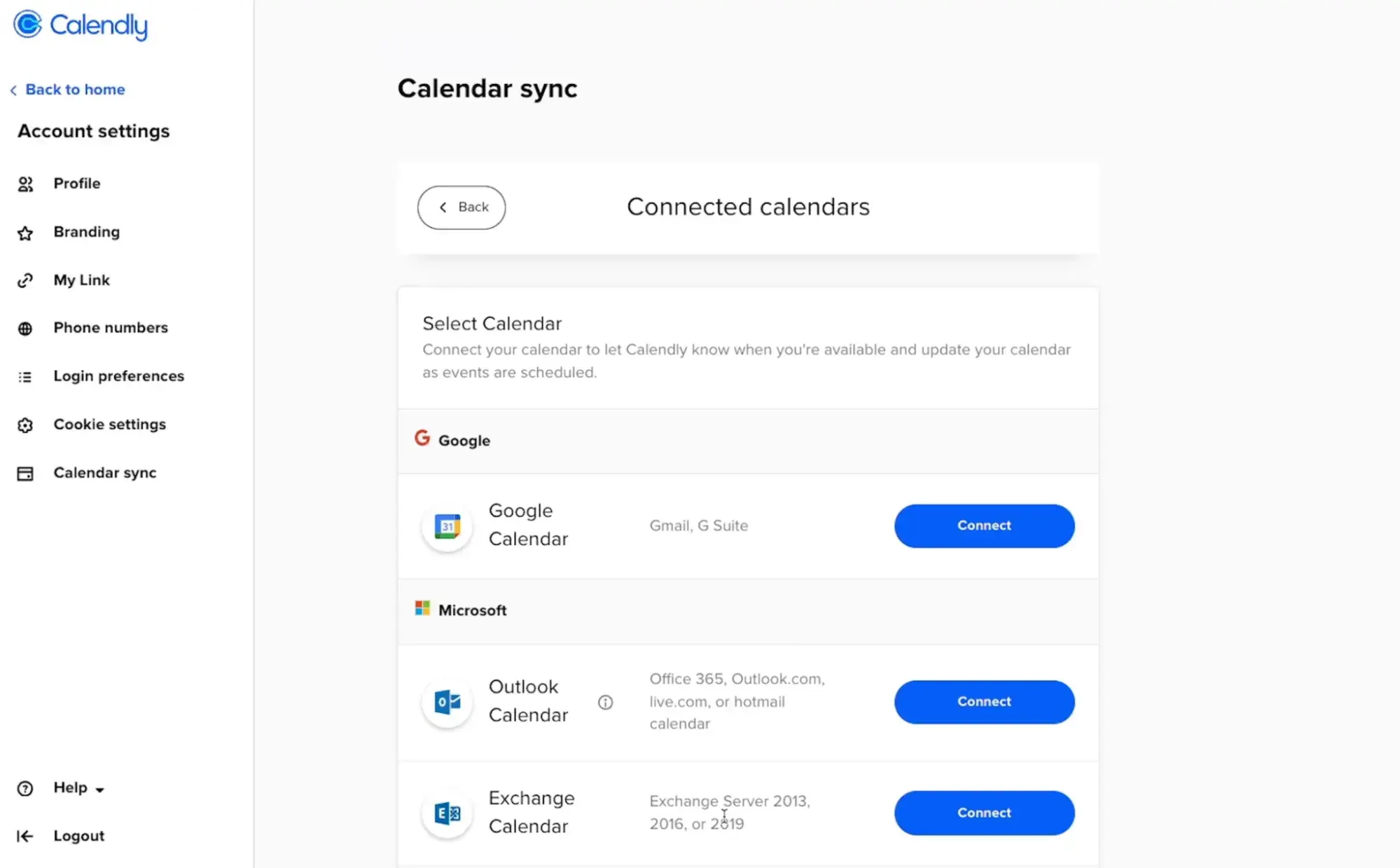 AI scheduling: Calendly sync