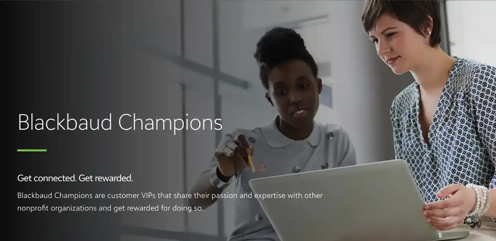 blackbaud champions homepage