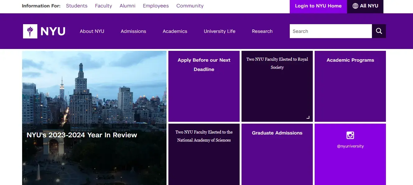 bad UI design, nyu