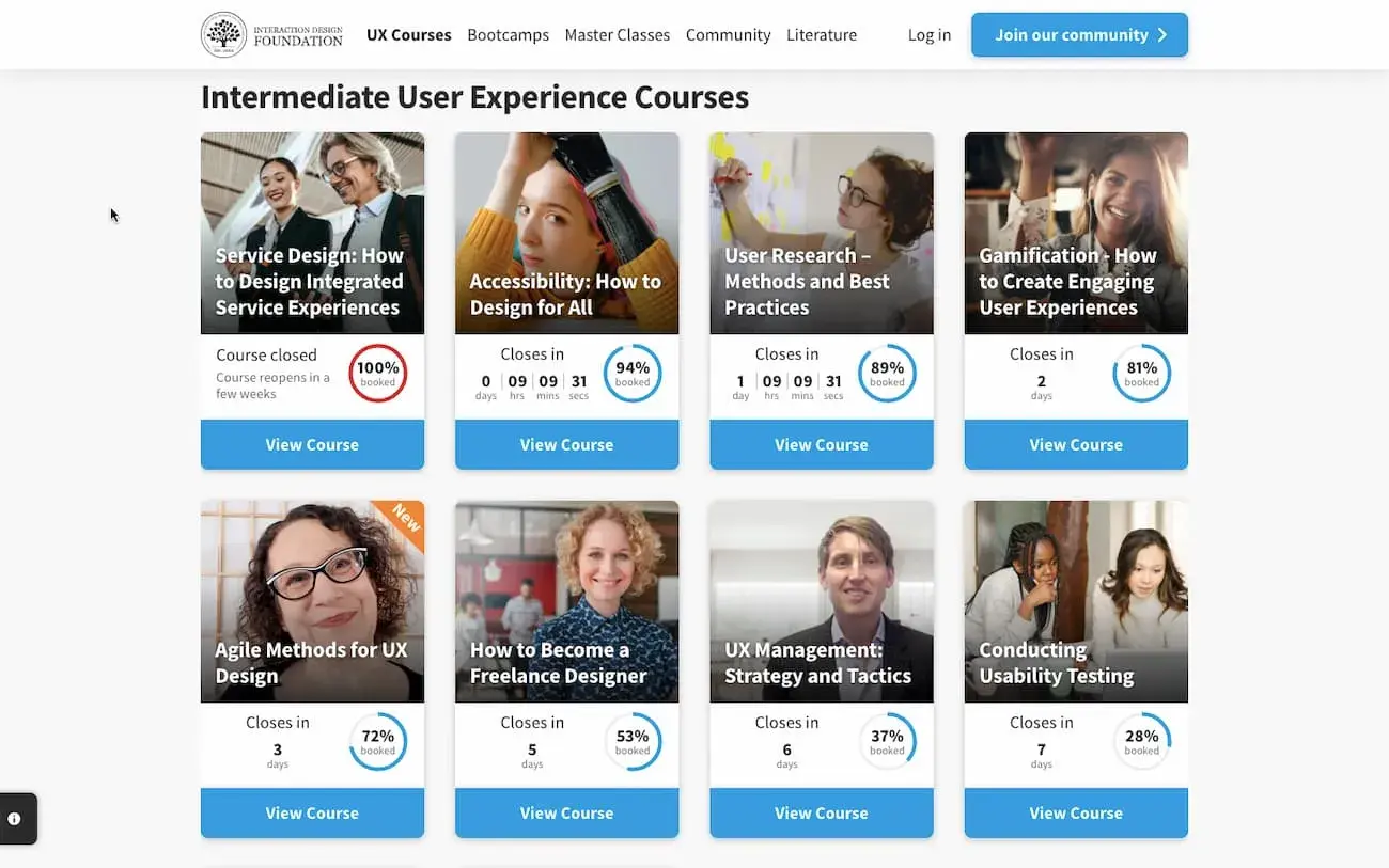 ux designer courses