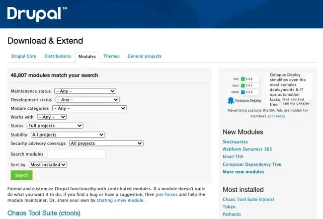 cms systems, drupal