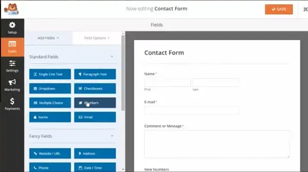 wpforms form builder tool