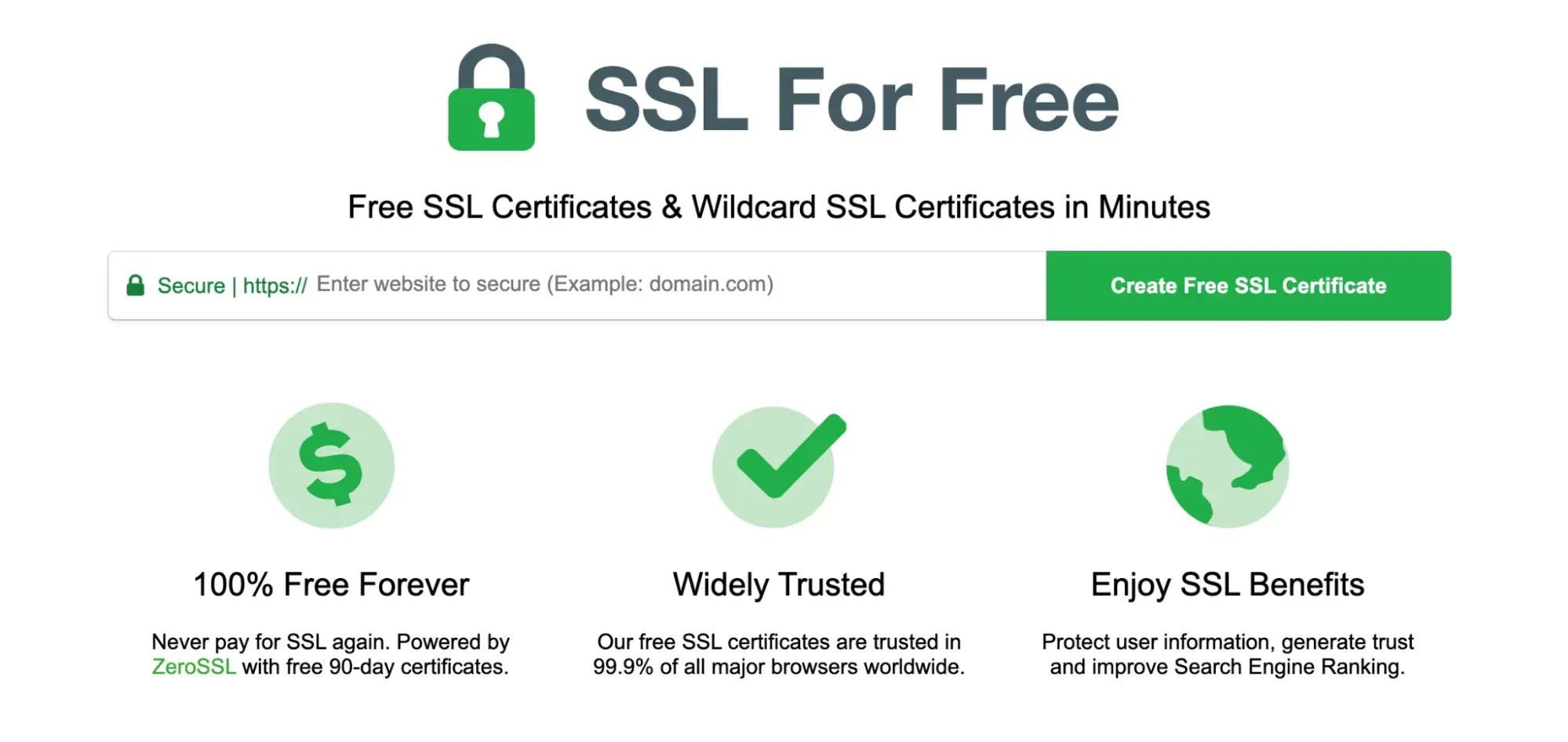 ssl certificate provider, ssl for free