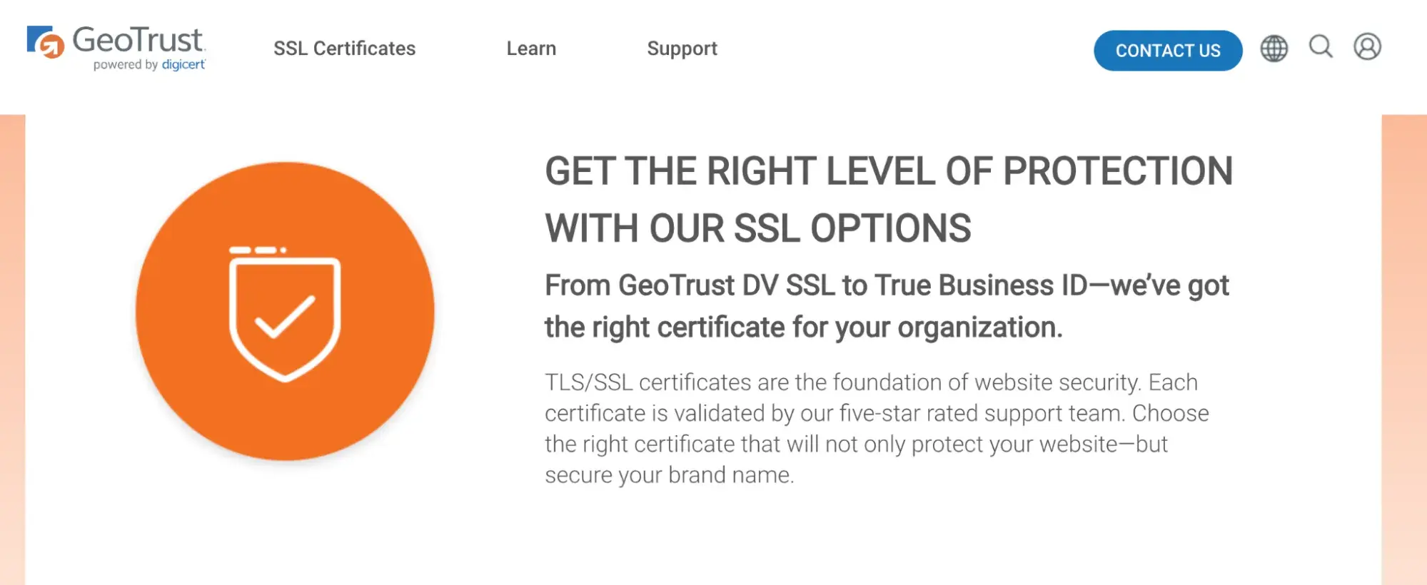 ssl certificate provider, geotrust