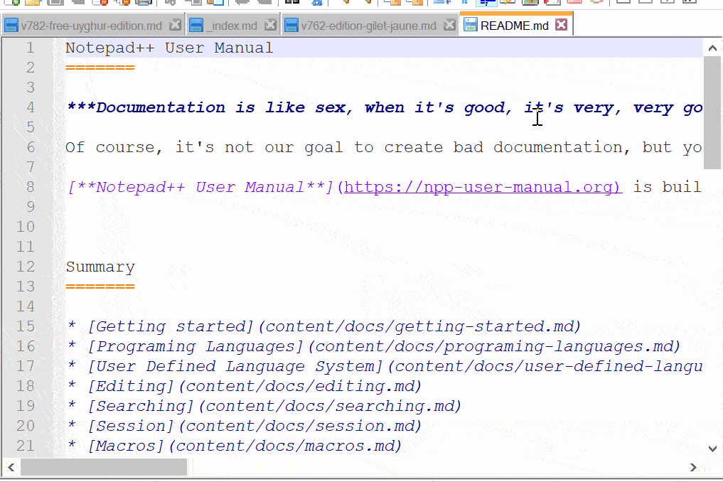 html editor with live preview, split screen