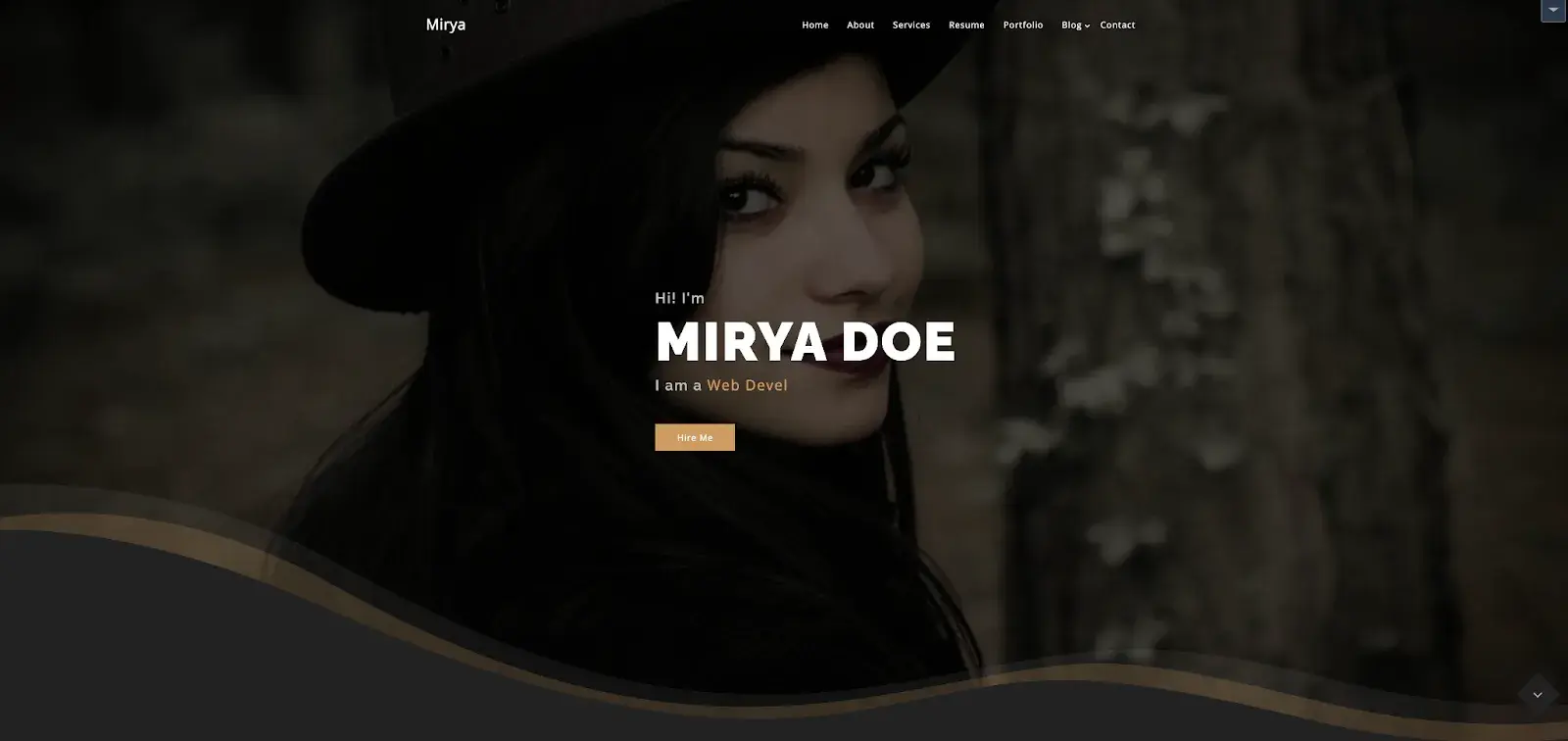 best blog templates: mirya