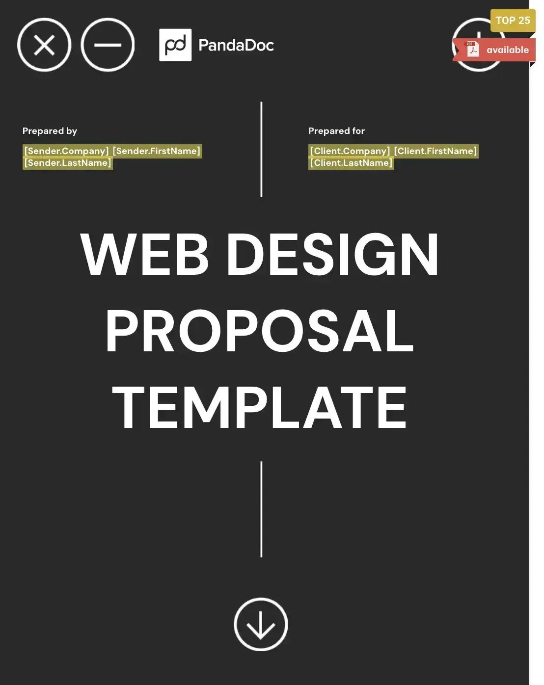 web design proposal template, business proposal template