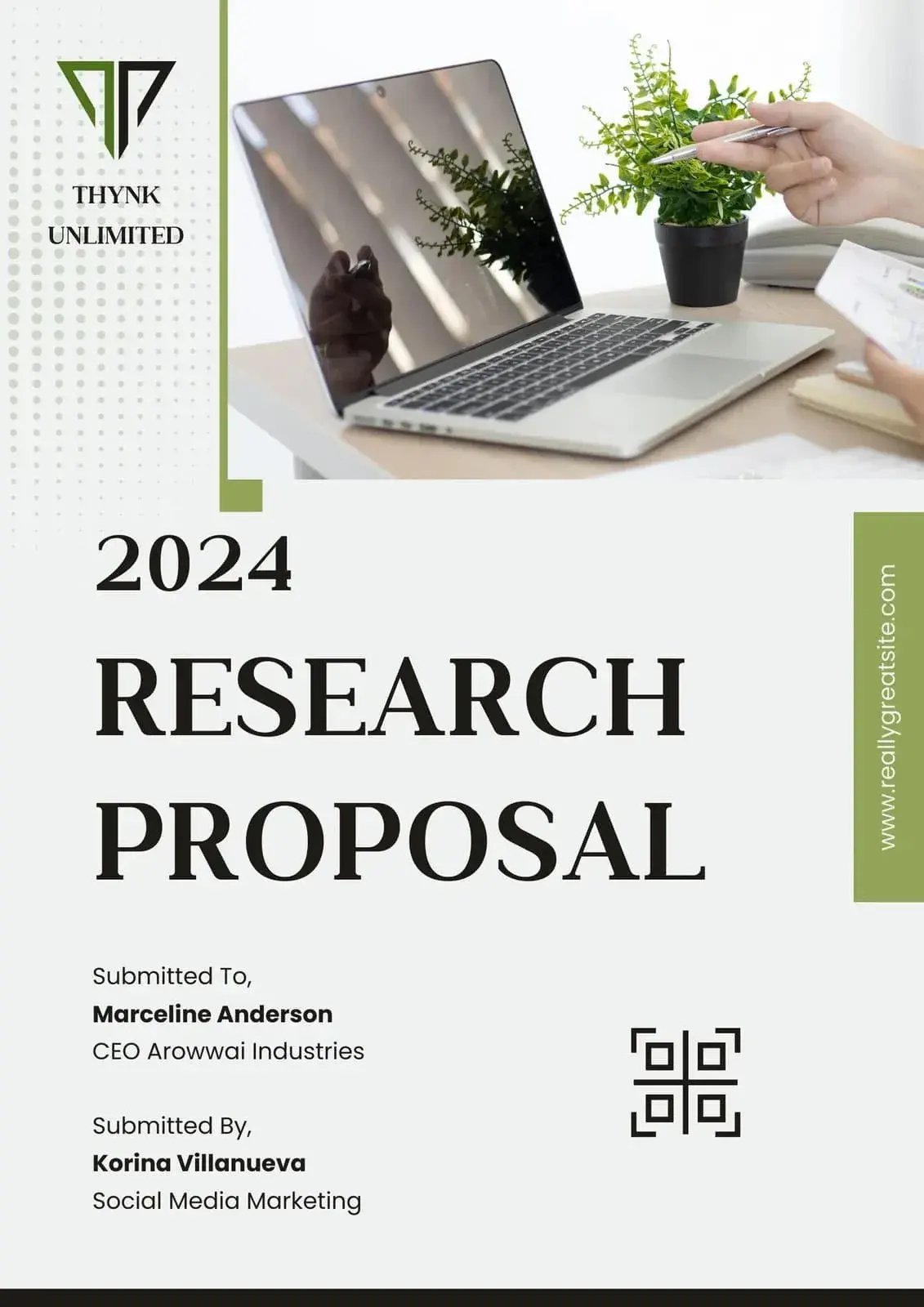 research proposal template, business proposal template