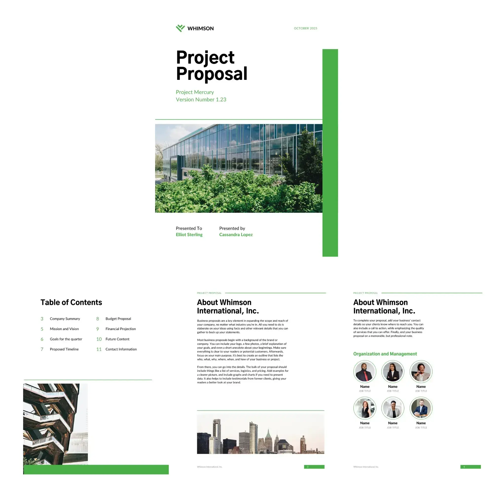 project proposal example, business proposal template