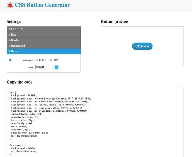 CSS button generators