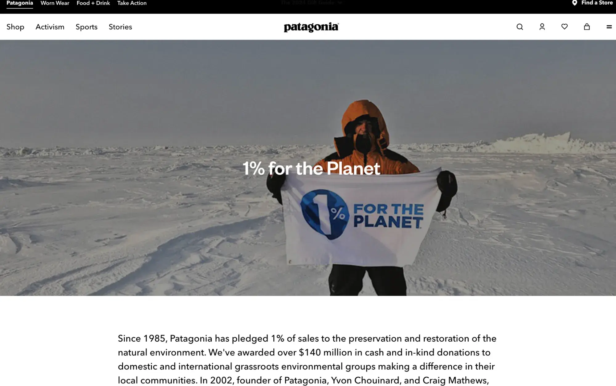 patagonia’s commitment to ecology