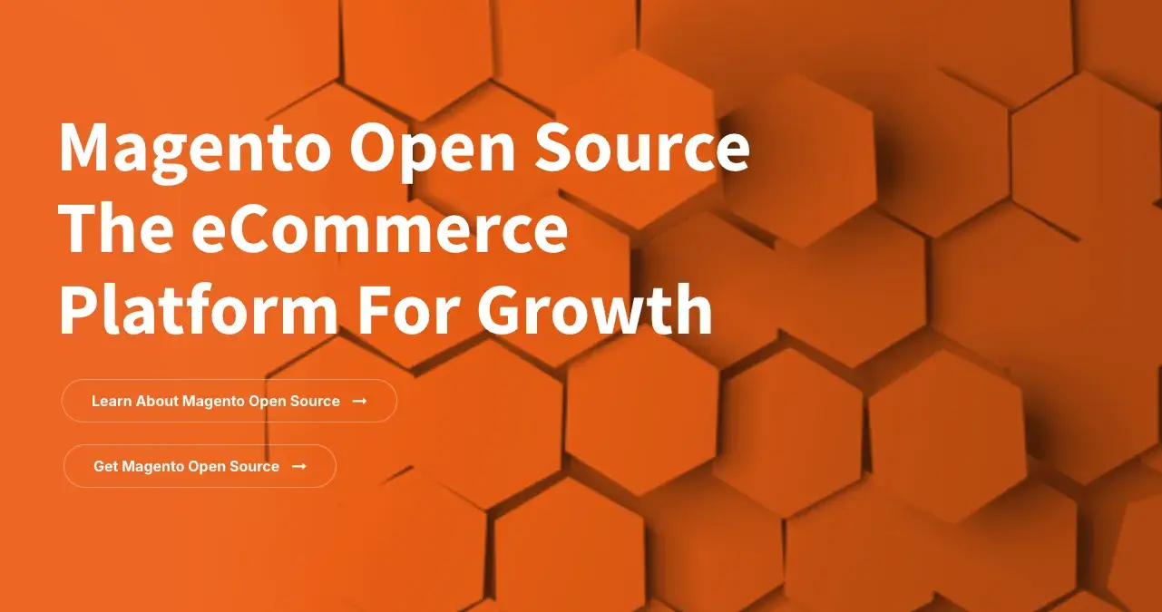 Content management system Magento Open Source