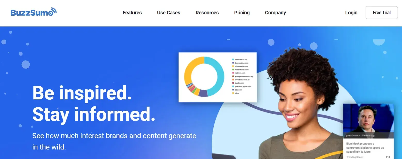 content marketing analytics tool - buzzsumo