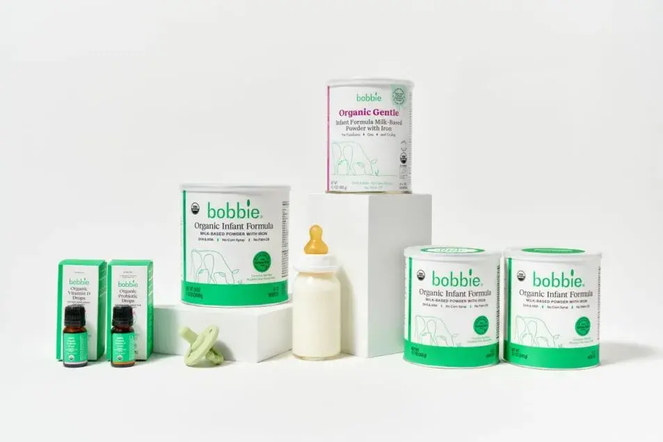 bobbie cpg packaging design