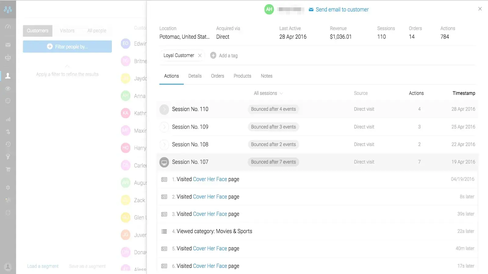 crm vs cms: metrilo shopify crm plugin