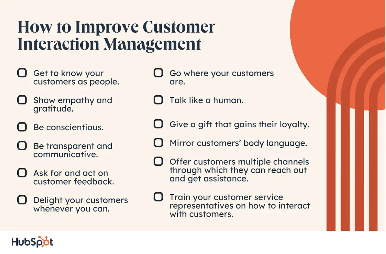 how to improve customer interaction management