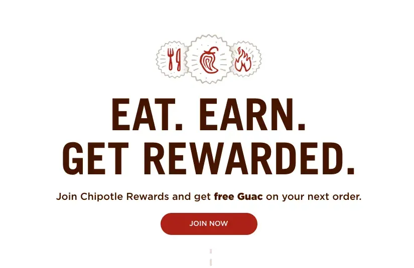 customer loyalty program example: chipotle