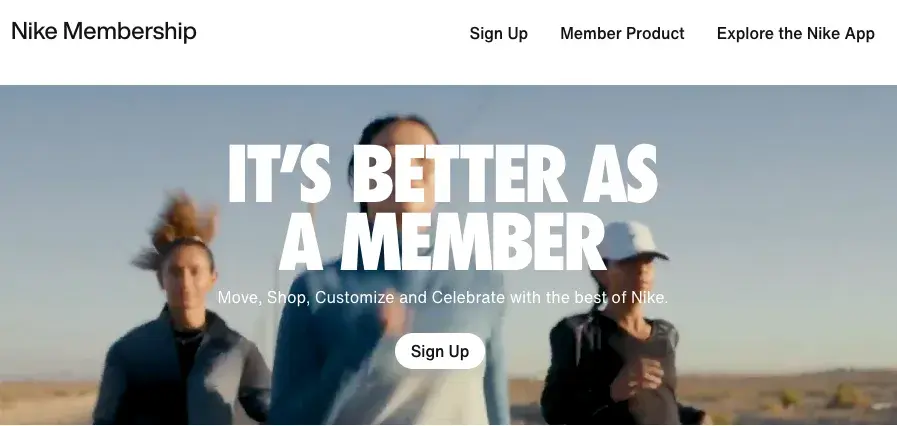 nike membership loyalty program example