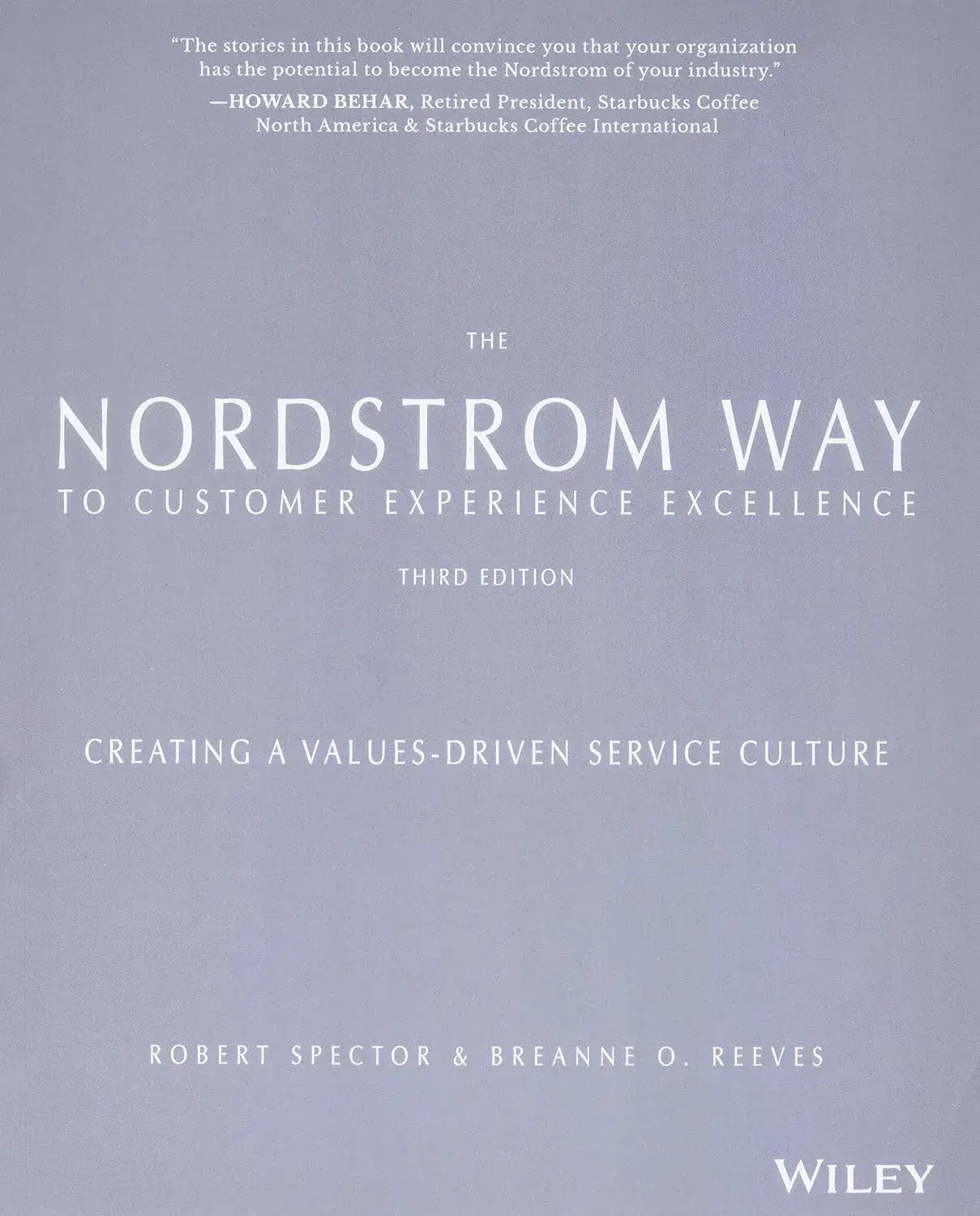  The Nordstrom Way to Customer Experience Excellence book cover - a customer service book about creating a values-driven service culture.