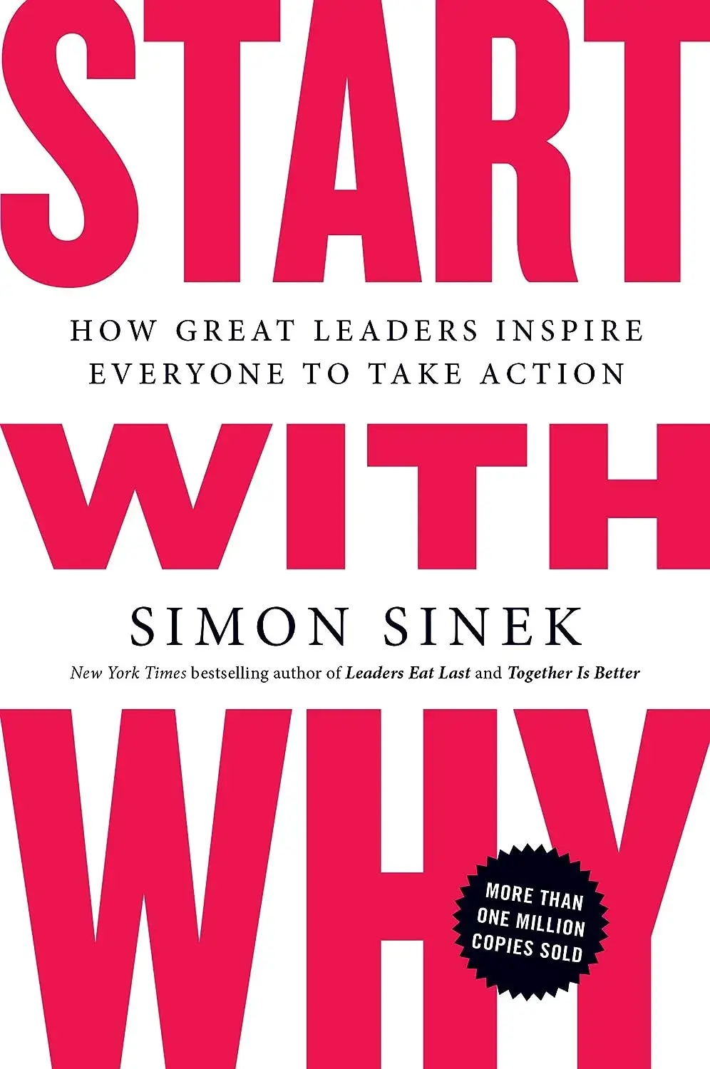 Start With Why book cover - a customer service book about inspiring action through purpose-driven leadership.