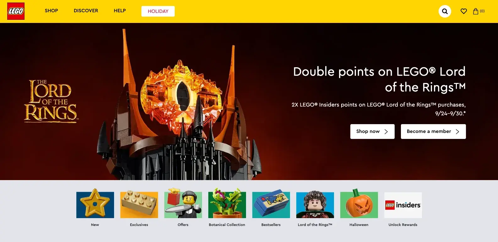 best customer service companies, lego homepage