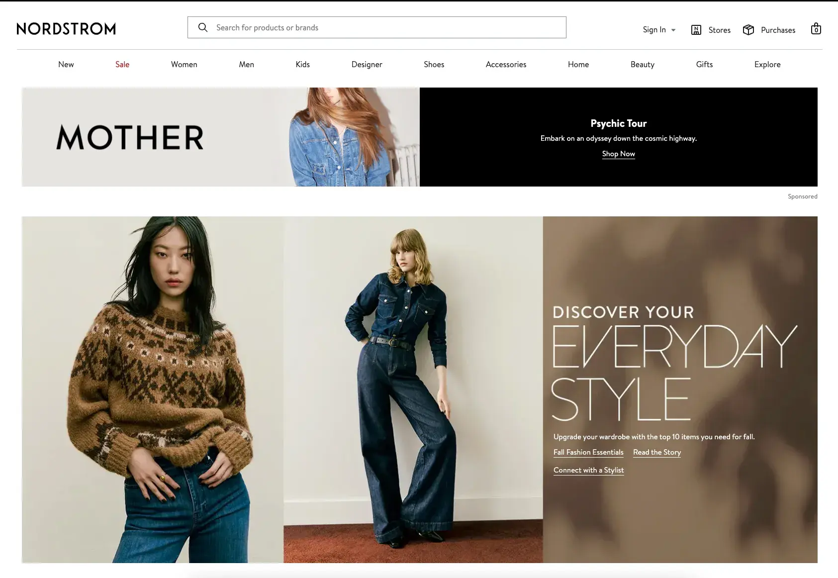 best customer service companies, nordstrom homepage