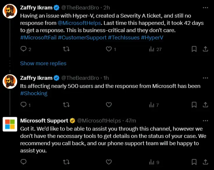 customer service standards, Examples of Customer empathy by brands- Microsoft