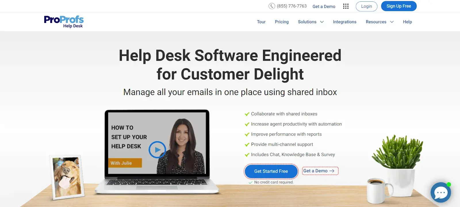 customer service ticketing software, ProProfs Desk