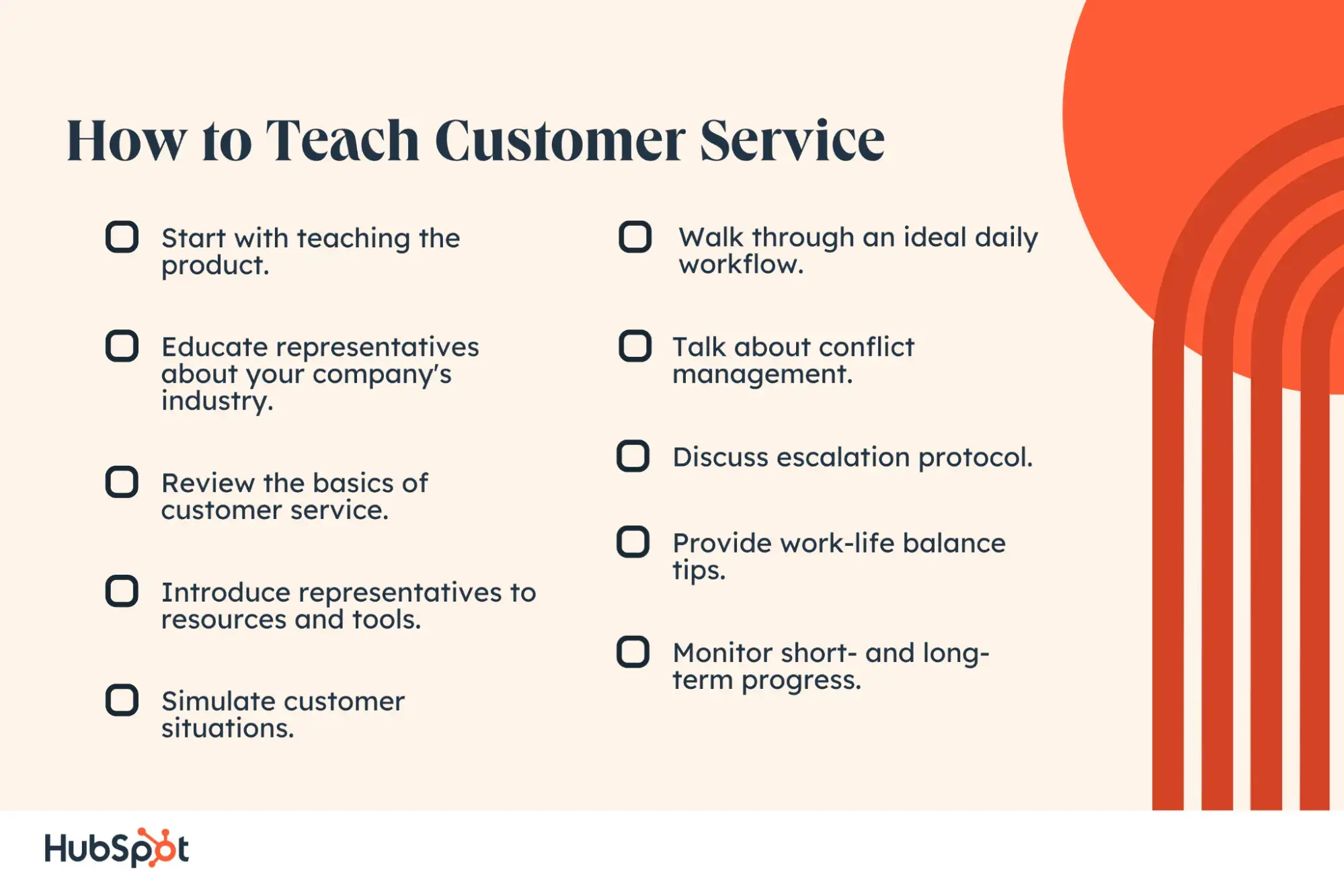 how to teach customer service