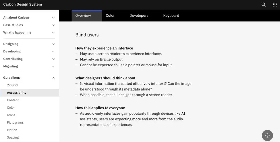 what is a design system, ibm carbon